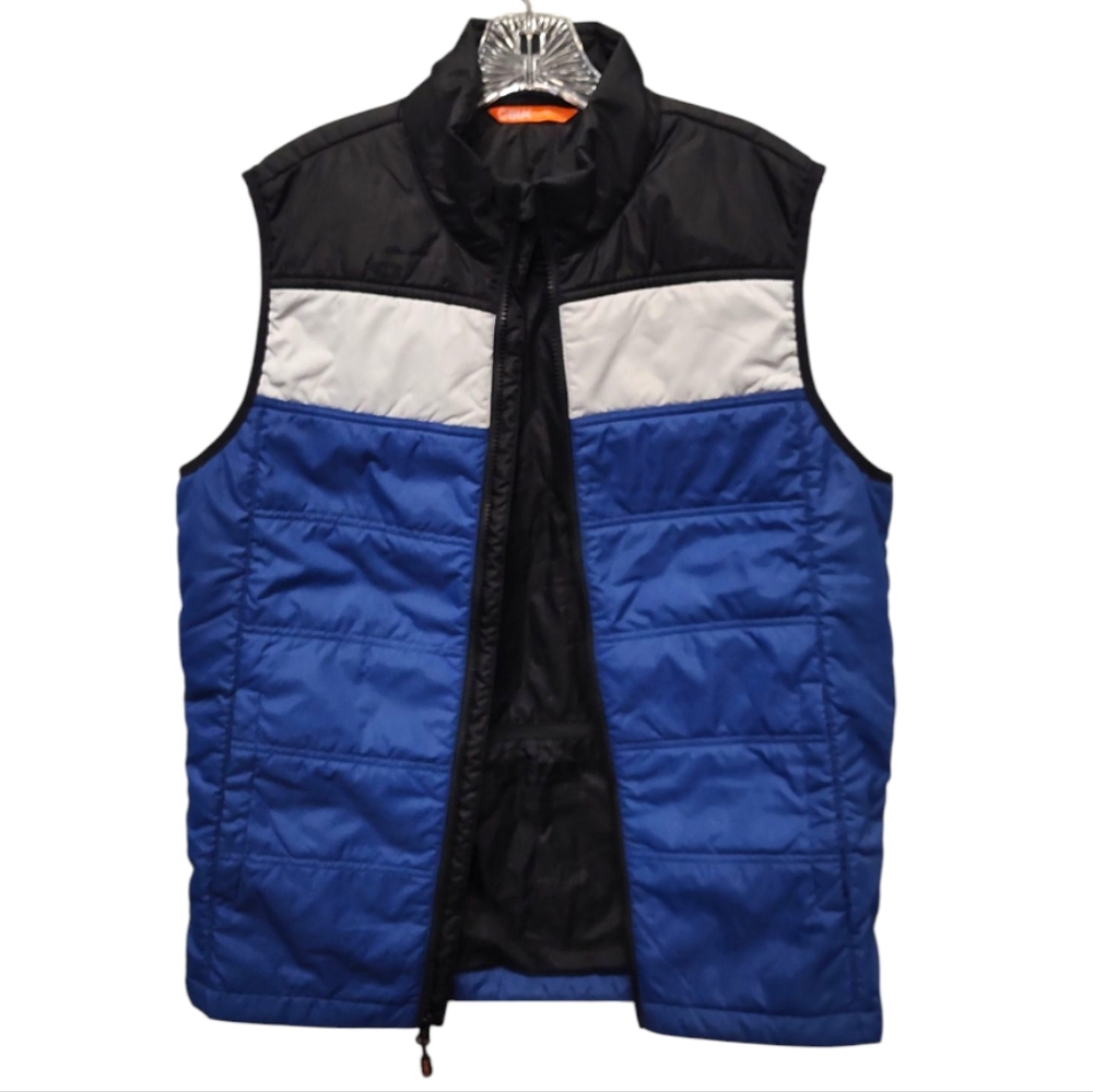 Cutter & Buck Thaw Insulated Packable Wind Resistant Colorblock Vest Size SP